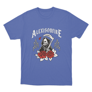 Alexisonfire Grim Reaper Unisex T Shirt Blue
