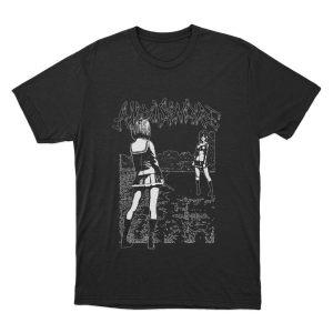 Anime Knife Fight Unisex T Shirt Black