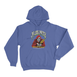 Skelwrite Unisex Hoodie Blue