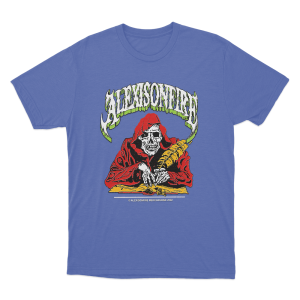 Skelwrite Unisex T Shirt Blue