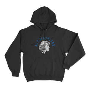 Teardrop Unisex Hoodie Black