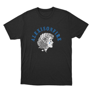 Teardrop Unisex T Shirt Black